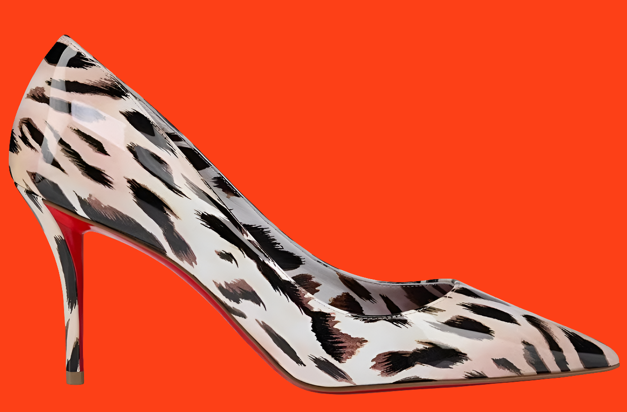 Christian Louboutin Miss Z 100mm Pump
Black Patent Calf Leather