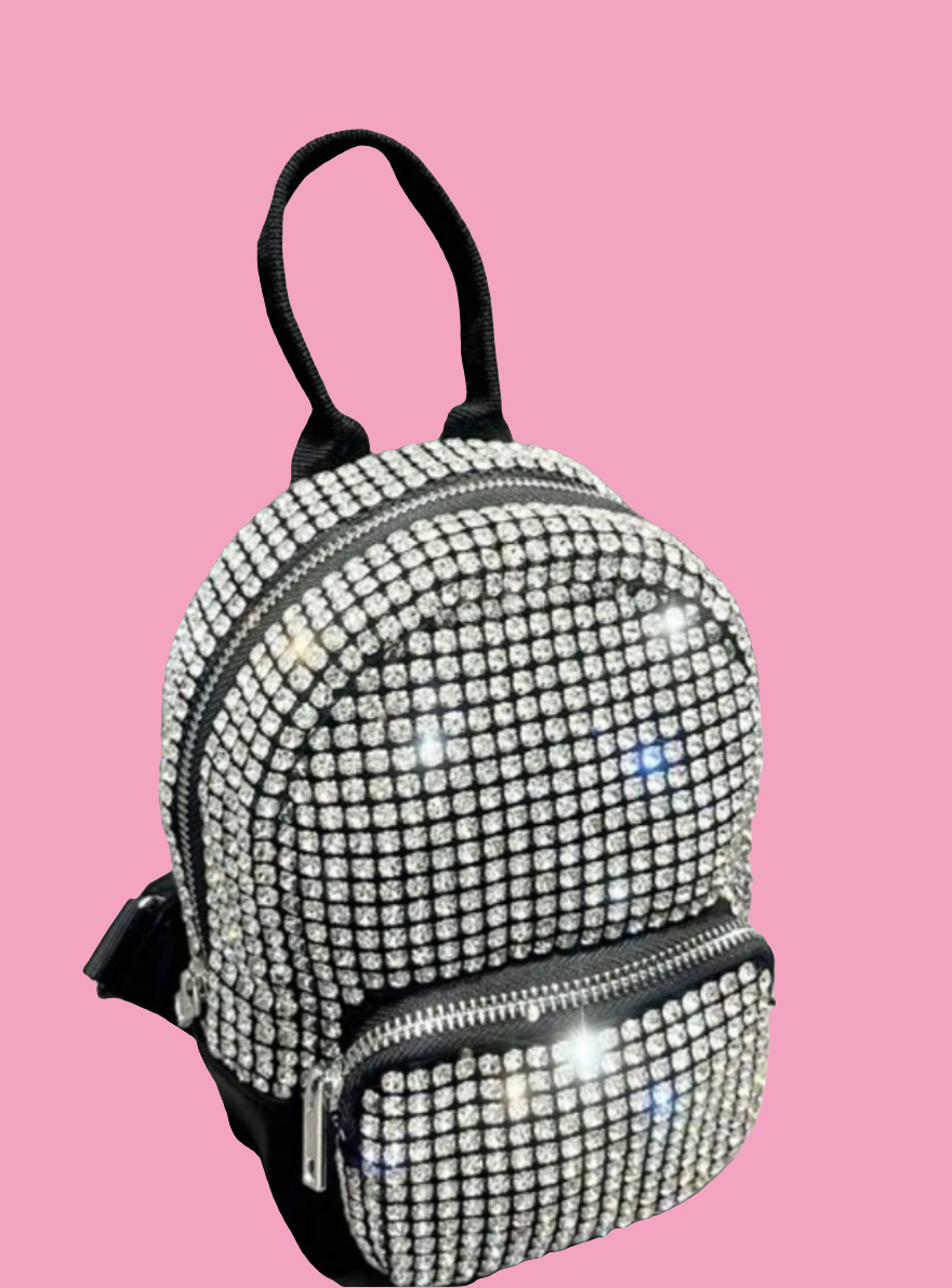 COCOMONEY Rhinestone Baddie minni