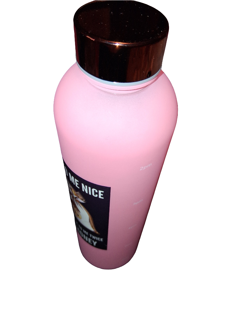COCOMONEY WATER BOTTLE 10.62in×2.75in