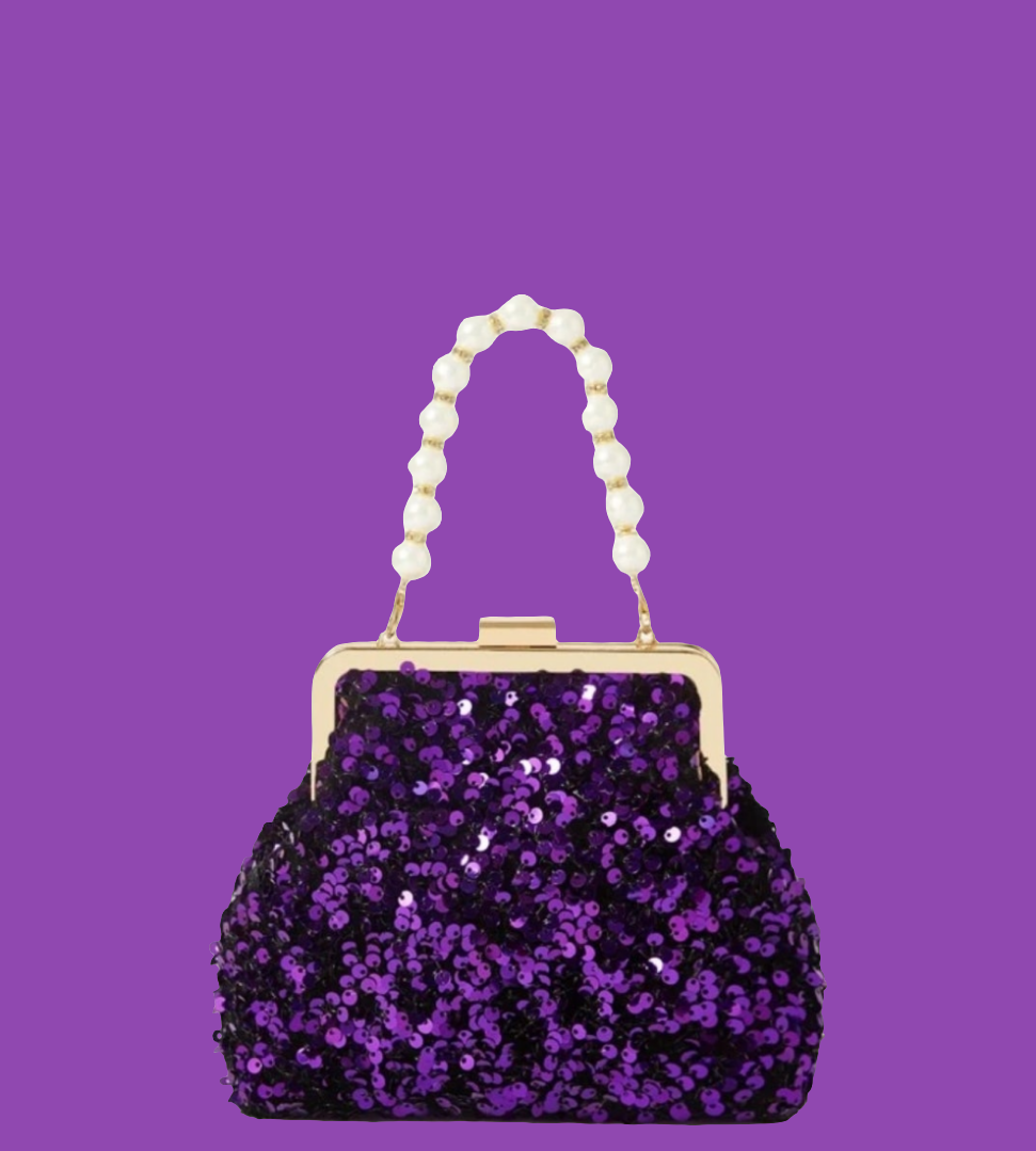 COCOMONEY Glitzy Girl Clutch Evening Bag