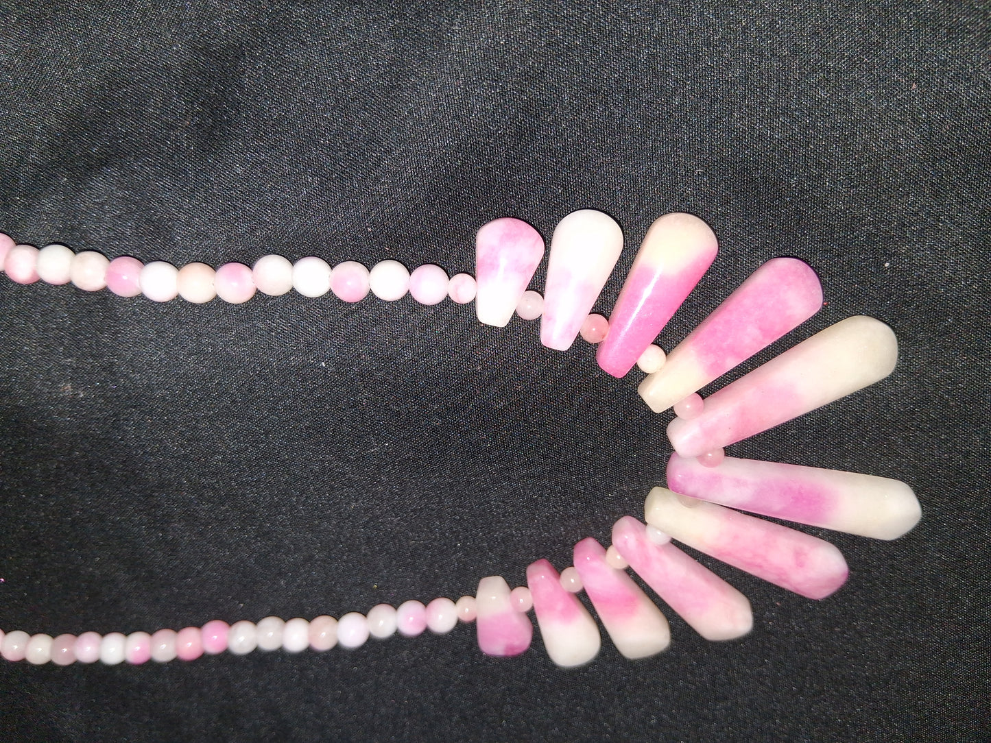 COCOMONEY GEMSTONE NECKLACE 18IN