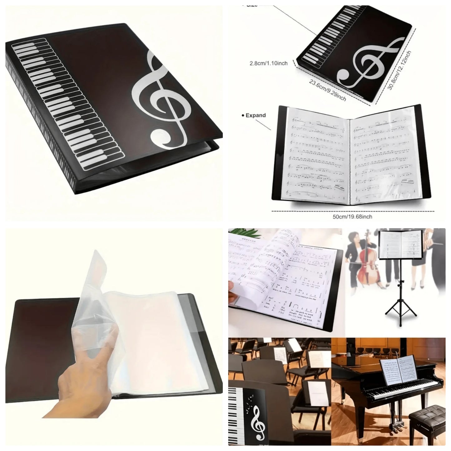 Music book organizer