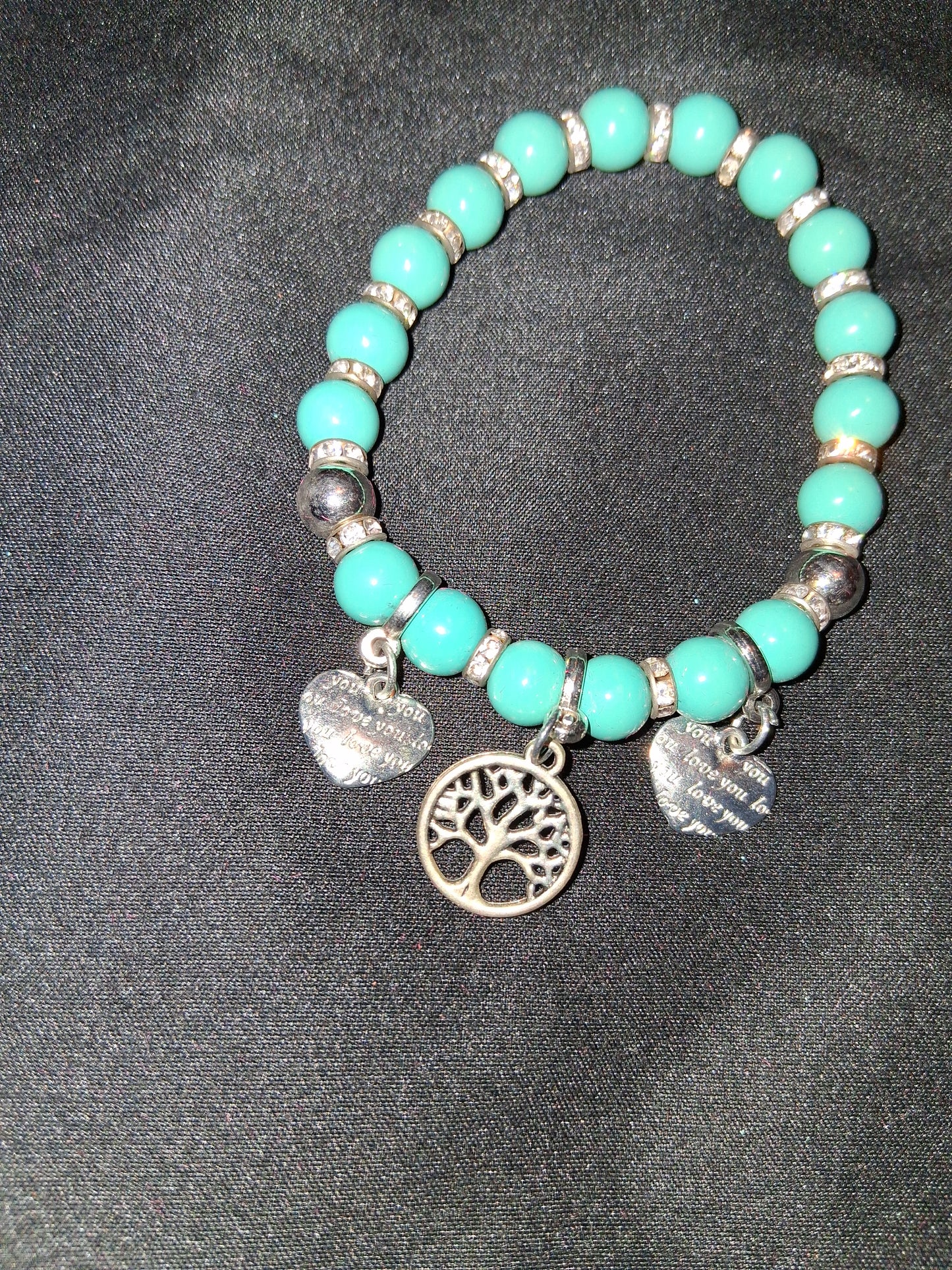 Beaded bracelet COCOMONEY costume jewelry only one