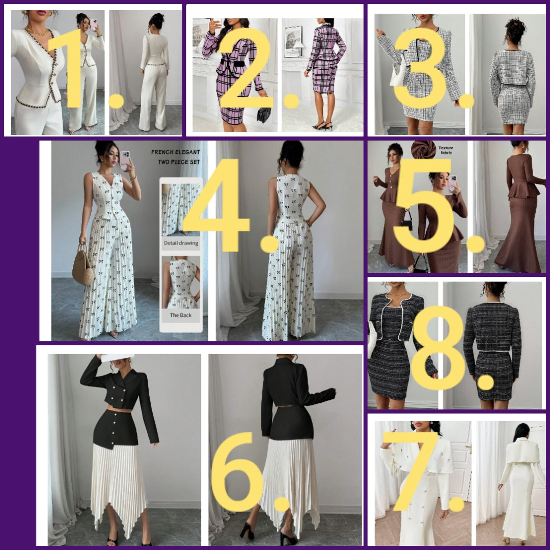 2 pieces outfit