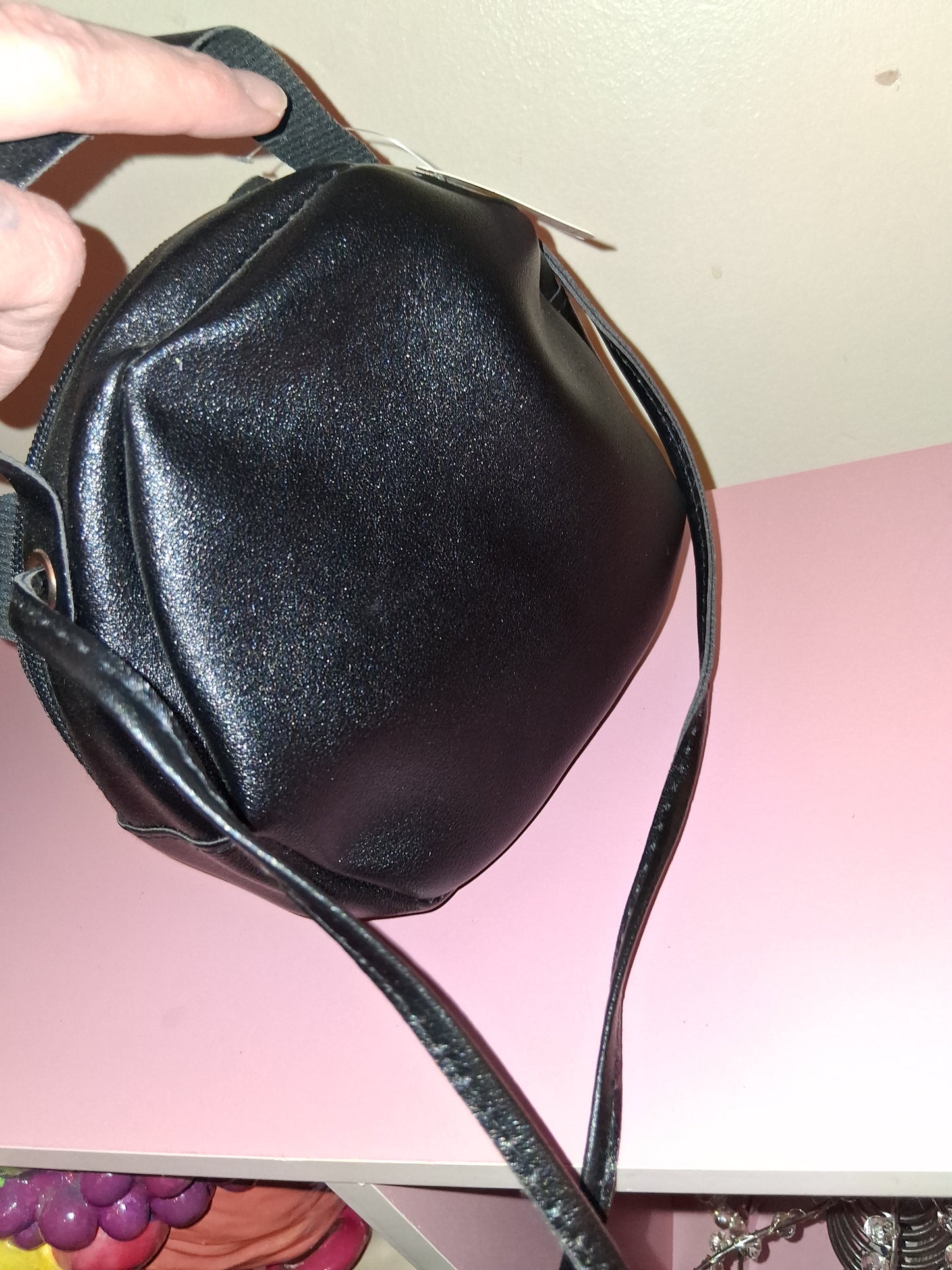 COCOMONEY MINI PURSE BLACK CAT 6IN BY 6IN BY 2IN only 1
