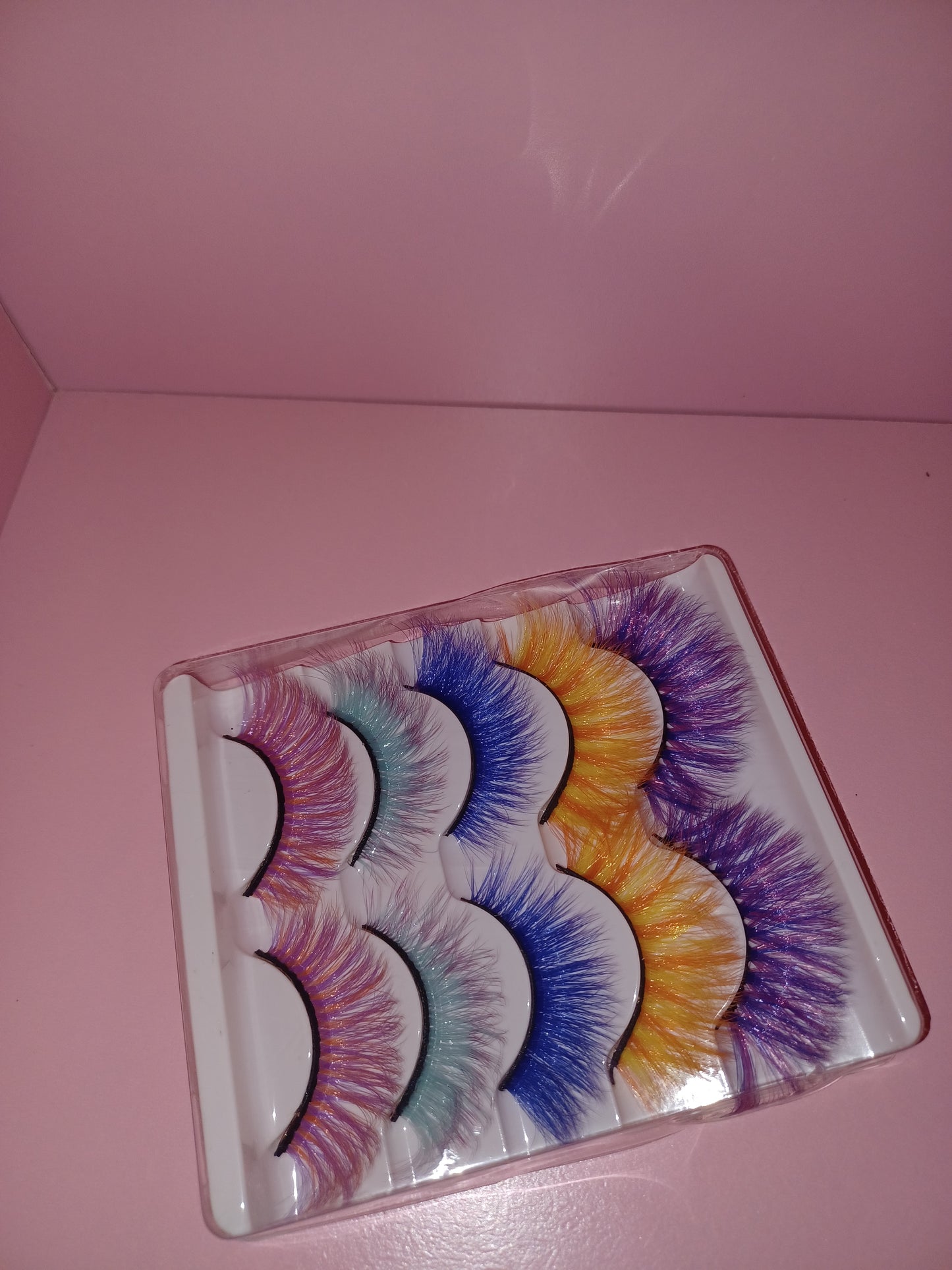 COCOMONEY LASHES VARITY COLORS 5 set