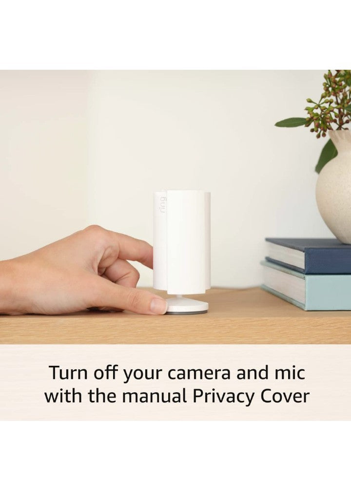 Ring Indoor Cam (2nd Gen) | latest generation, 2023 release | 1080p HD Video & Color Night Vision, Two-Way Talk, and Manual Audio & Video Privacy Cover |