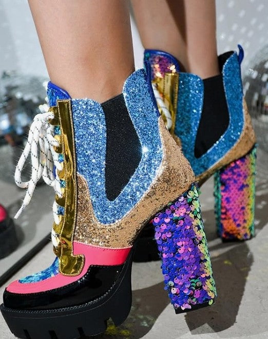 Ankle Boots for Women Short - Women's Ankle Boots & Booties - Rhinestone Cowboy Boots for Women