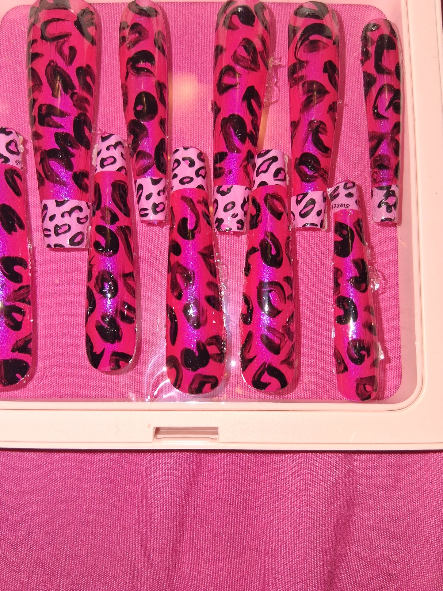 COCOMONEY NAILS CUSTOM 1 OF 1 GLUE ON PRESS ON COMES WITH FREE GIFTS #o43
