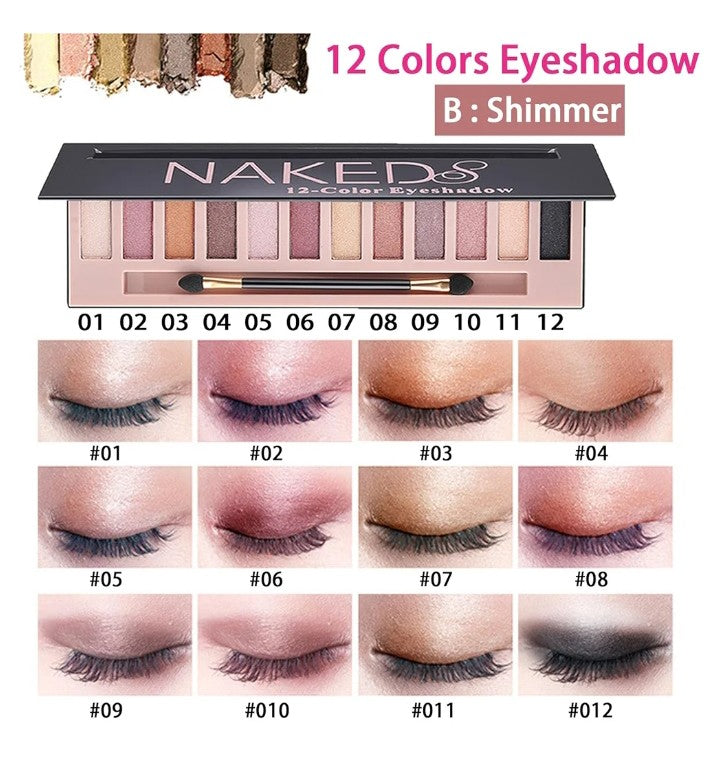 All in One Makeup Kit for Women Full Kit, 12 Colors Eyeshadow, Foundation & Primer, Lipsticks, Eyeliner, Mascara, Contour Stick, Brow Soap, Makeup Brush & Sponge, Make Up Gift Set for Women, Teens
