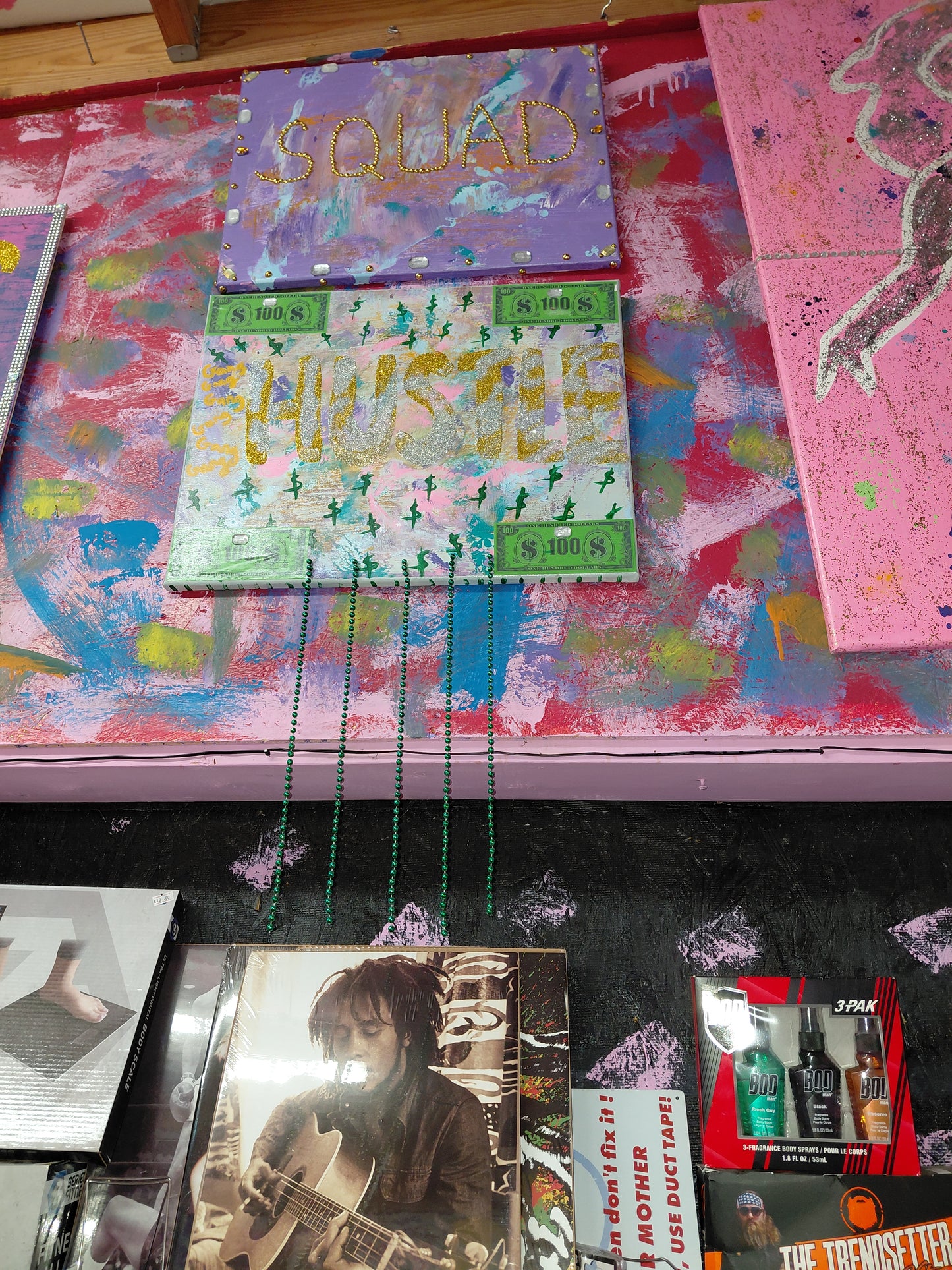COCOMONEY ART Squad 1 OF 1 CUSTOM PIECE BY COCOMONEY painting on canvas acrylic
