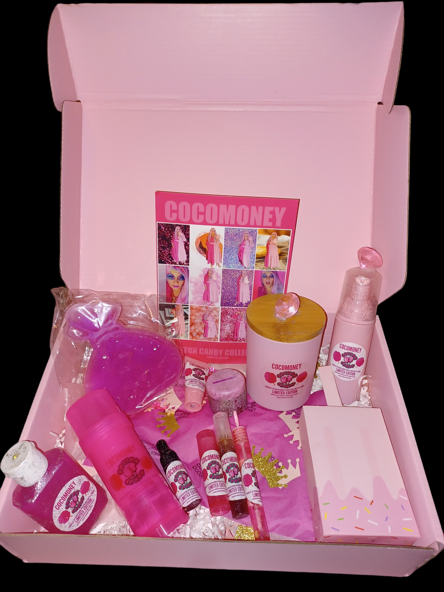 COCOMONEY COTTON CANDY COLLECTION LIMITED EDITION BOX