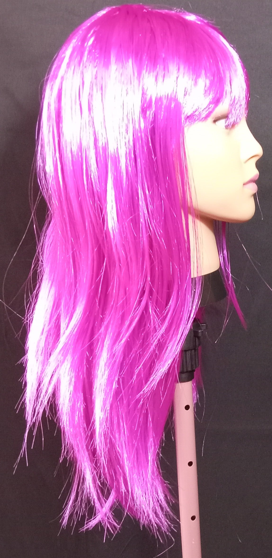COCOMONEY WIG PURPLE STRAIGHT SYNTHETIC