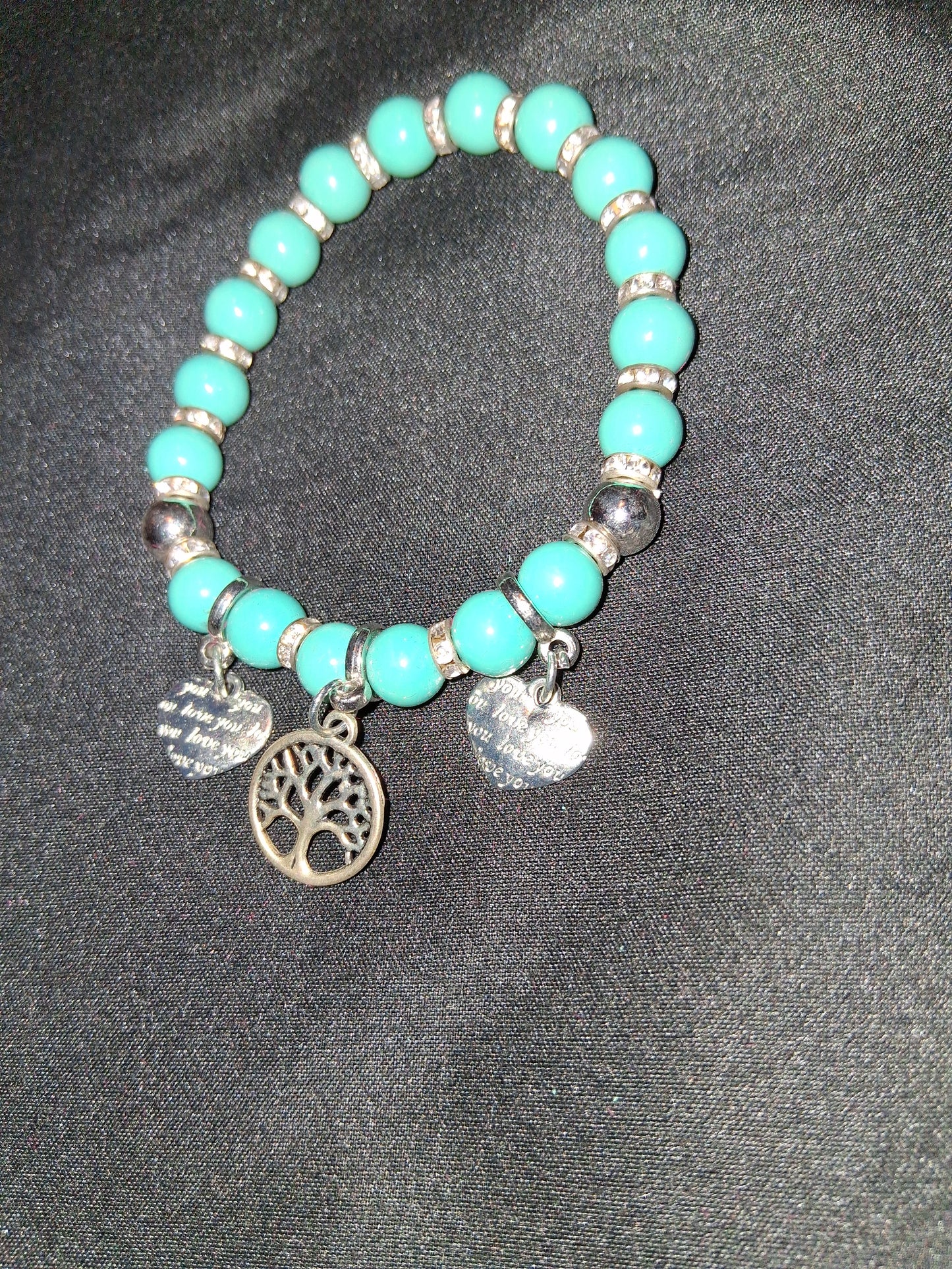 Beaded bracelet COCOMONEY costume jewelry only one