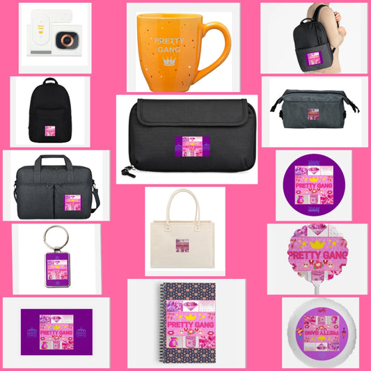Pretty Gang merch by Cocomoney choose number beside product you want