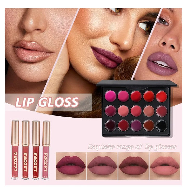 All in One Makeup Kit Full Kit Makeup Set Multipurpose Bundle Holiday Gift Box Essential Starter Bundle Include Full Makeup Kit for Women (Box3