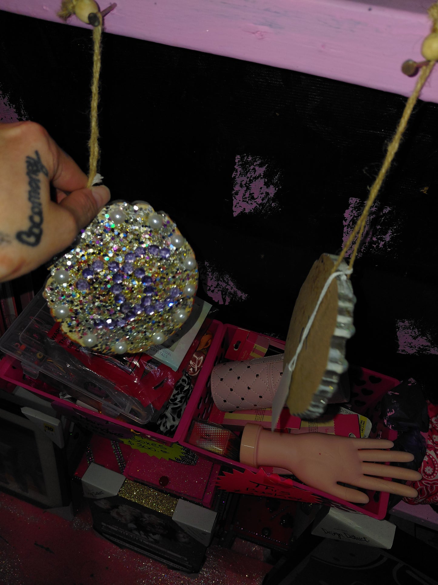 COCOMONEY ART Brands 1 OF 1 CUSTOM PIECE BY COCOMONEY on wood