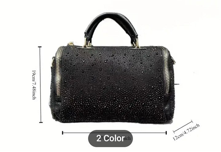 COCOMONEY EMBELLISHED HAND BAG