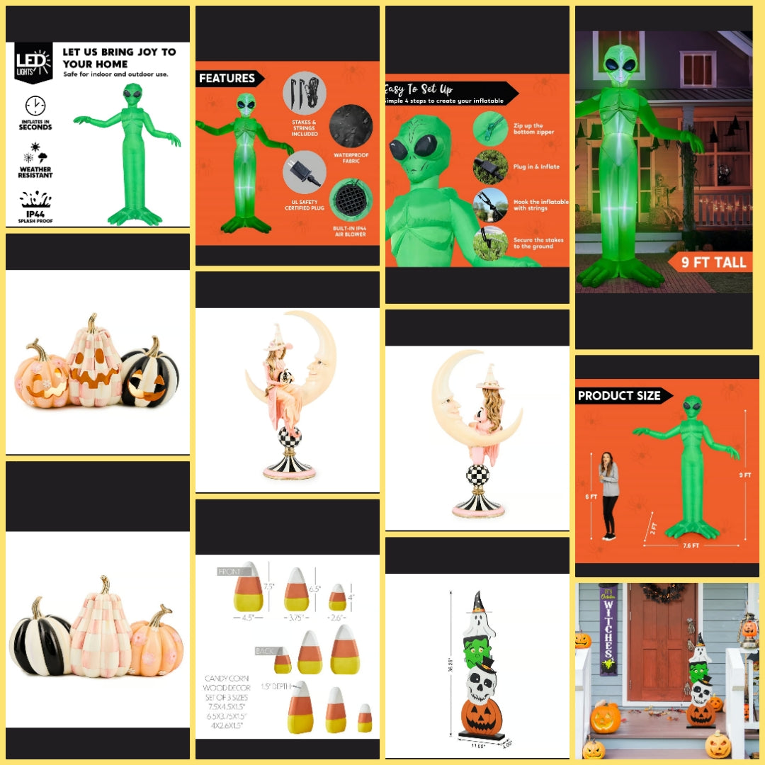 Halloween decorations