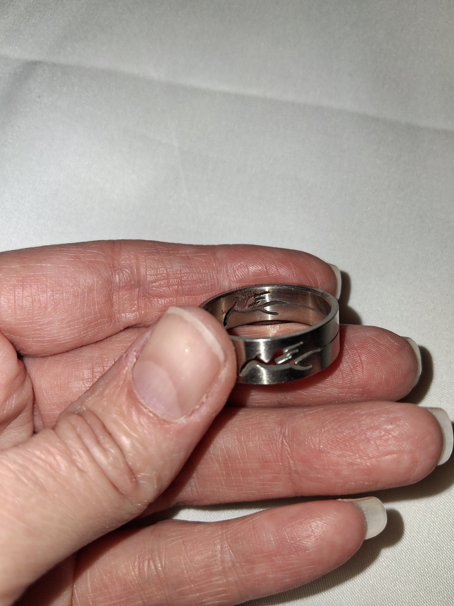 COCOMONEY Men's ring costume jewelry size 12half stainless steel