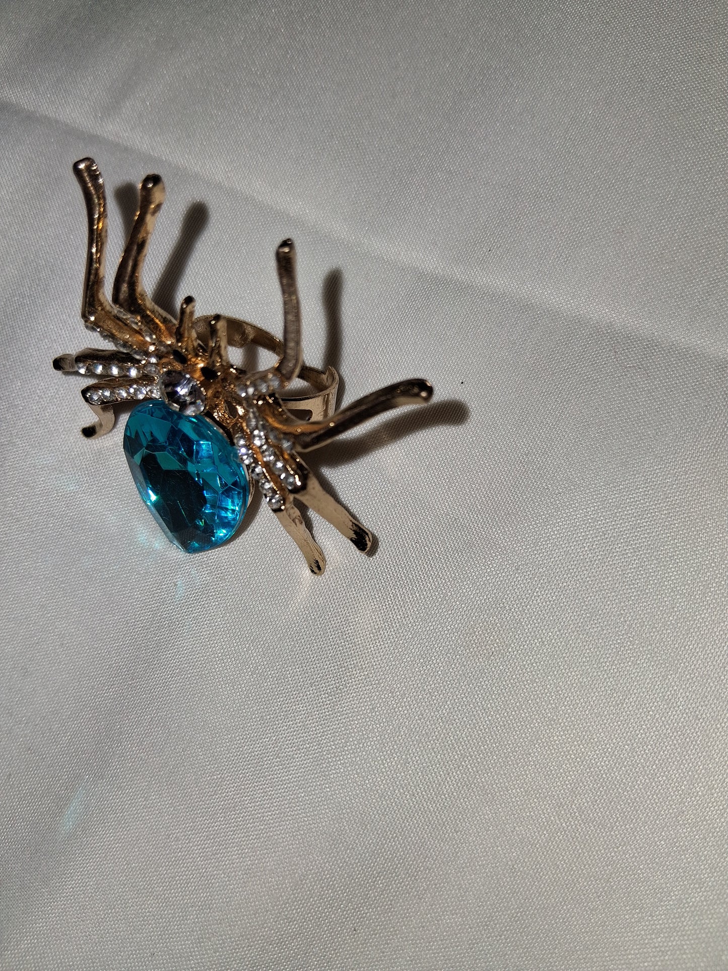 Spider ring 2 inches adjustable COCOMONEY costume jewelry