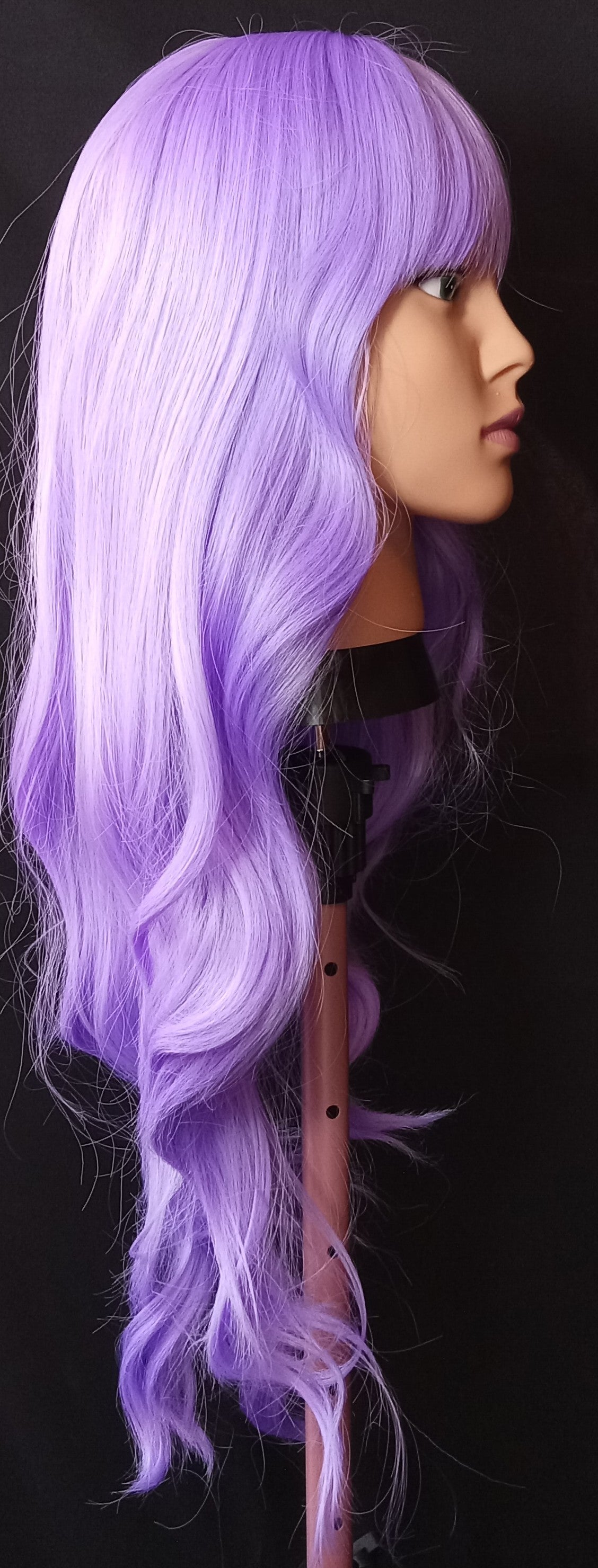 COCOMONEY WIG PURPLE LONG WAVY GORGEOUS