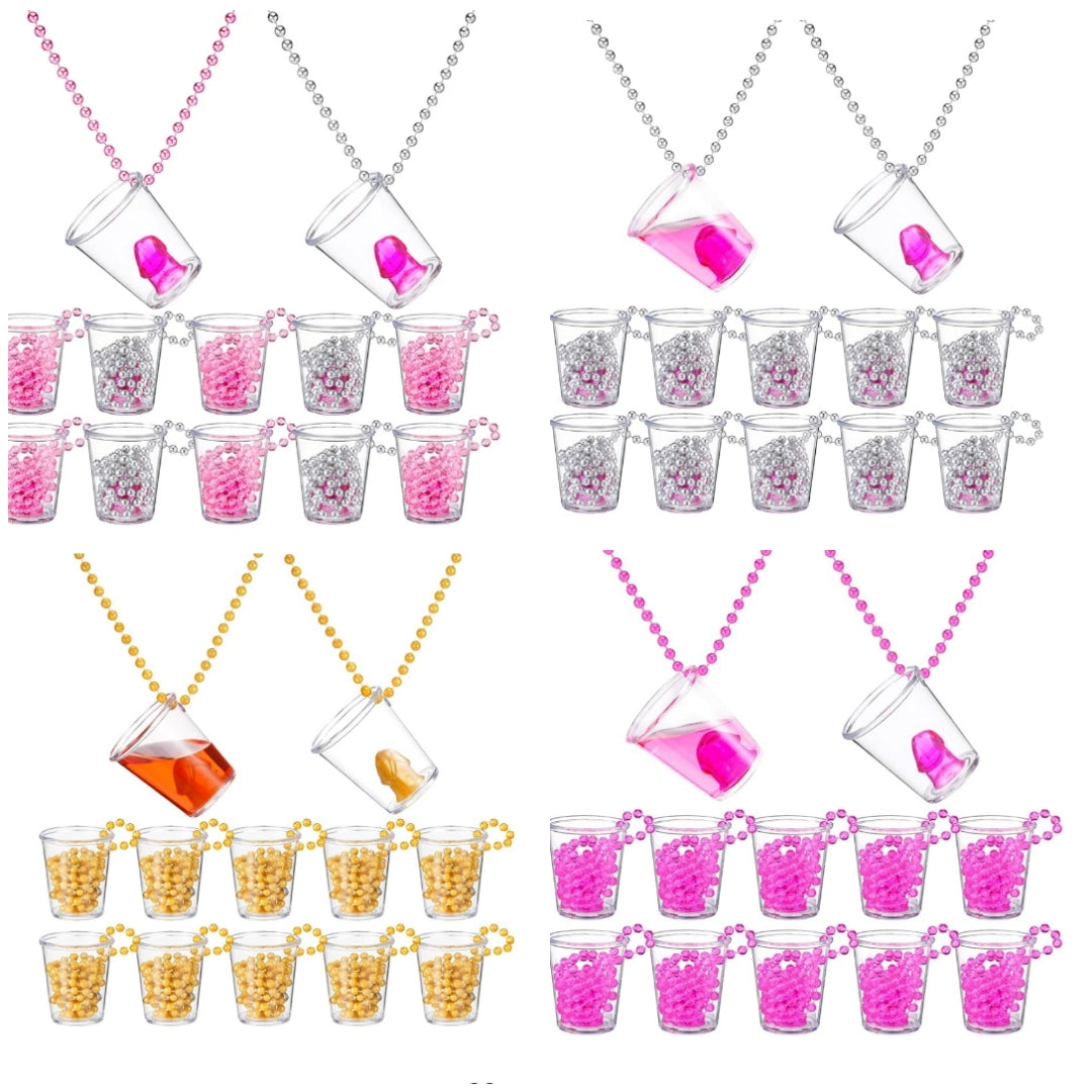 12 Pcs Plastic Bachelorette Shot Glasses Set Silver
Bachelorette Party Favors Shot Cups, Funny, Beaded, Gifts Shot Glass, Bachelor Wedding Party Decorations