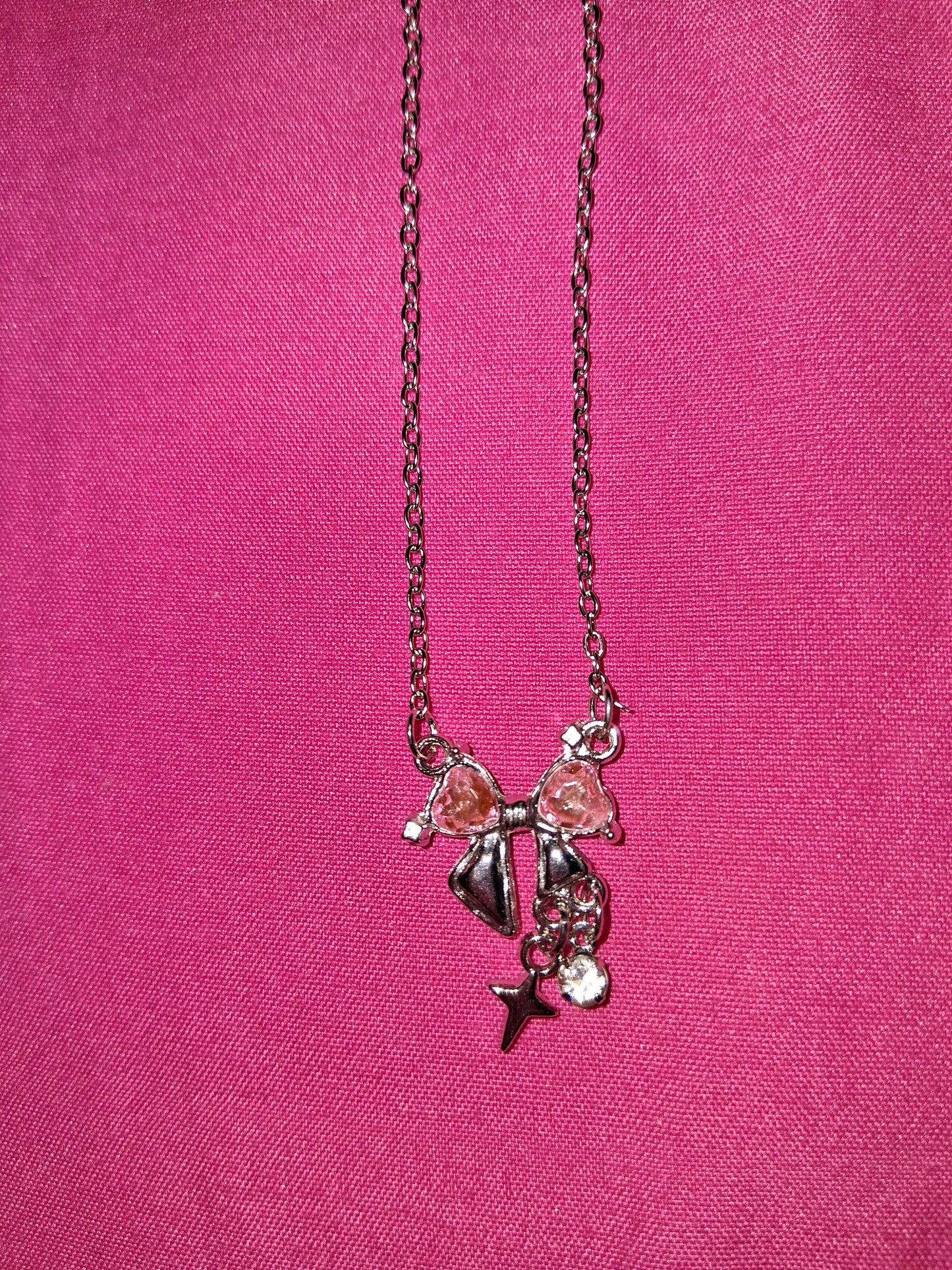 COCOMONEY NECKLACE METAL AND STONES