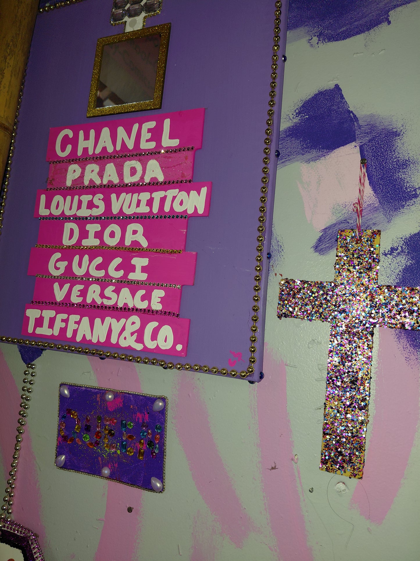 COCOMONEY ART Luxury Brands 1 OF 1 CUSTOM PIECE BY COCOMONEY painting on canvas acrylic