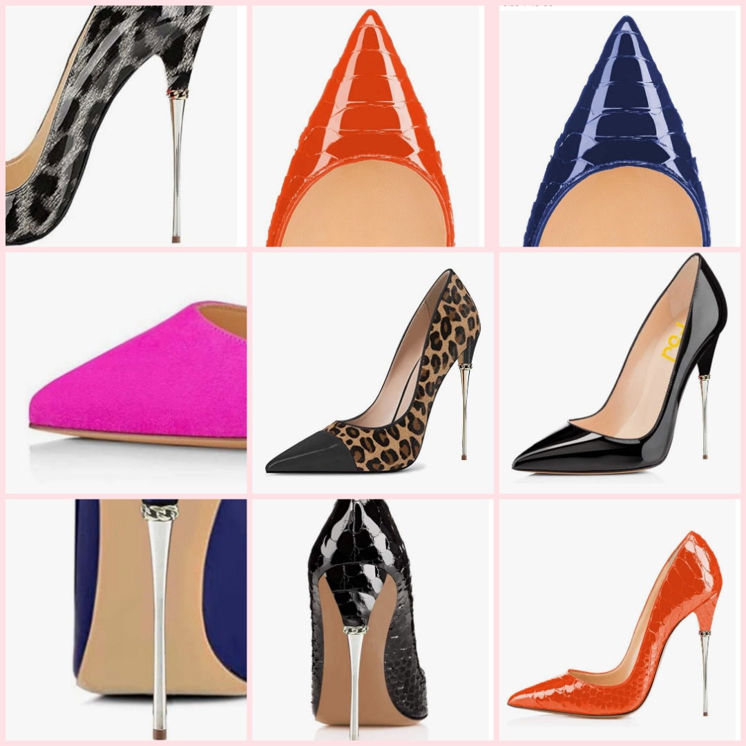 Sexy Slip On Pumps Stiletto Heels Pointy Toe Chic Party Evening Dress