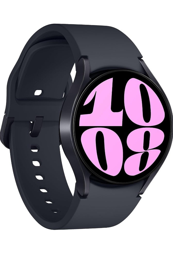 SAMSUNG Galaxy Watch 6 40mm Grey Bluetooth Smartwatch, Fitness Tracker, Personalized HR Zones, Advanced Sleep Coaching, Heart Monitor, BIA Sensor, Health Wellness Insights, Big Screen, US Version,