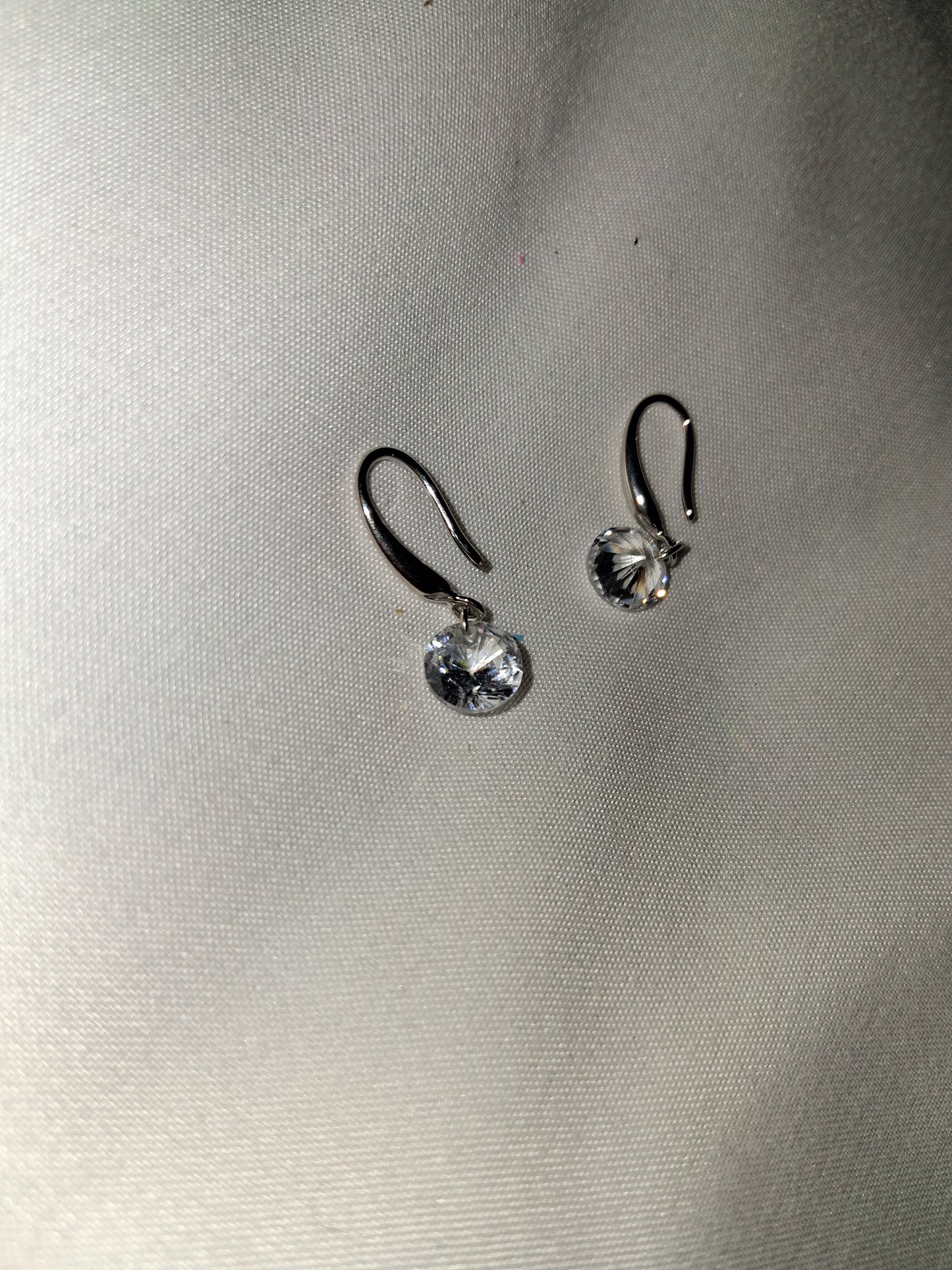 Earrings silver costume jewelry COCOMONEY