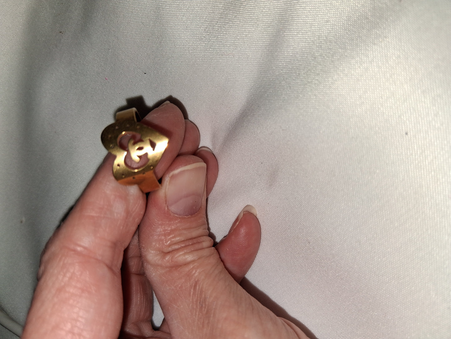 Stainless Steel ring size 9
