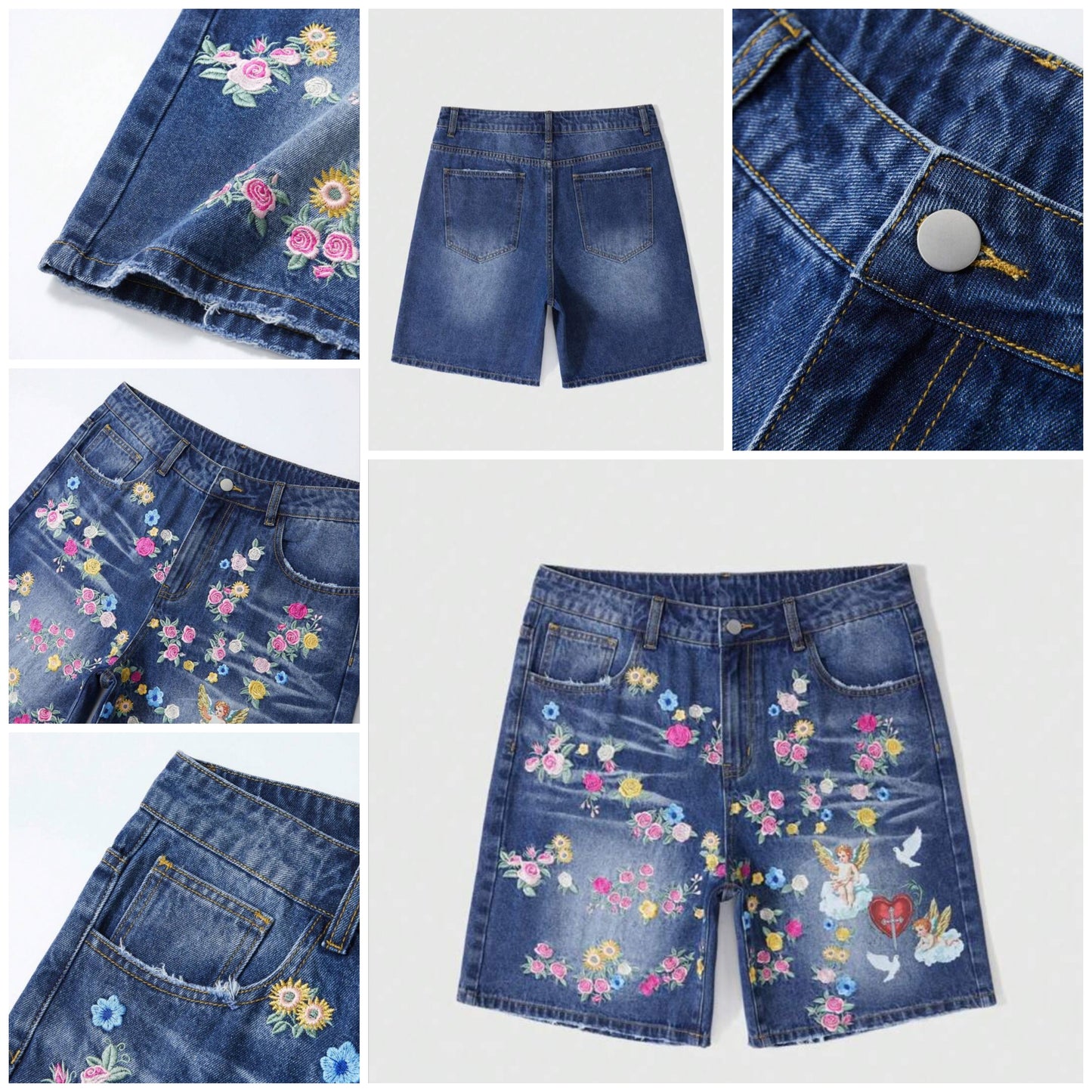 Men's Casual Denim Shorts, Fashionable For Summer COCOMONEY
