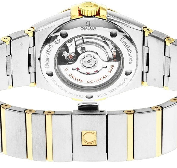 Omega
Omega Constellation Chronometer Mother of Pearl Dial Steel and 18kt Yellow Gold Ladies Watch 123.20.31.20.05.002