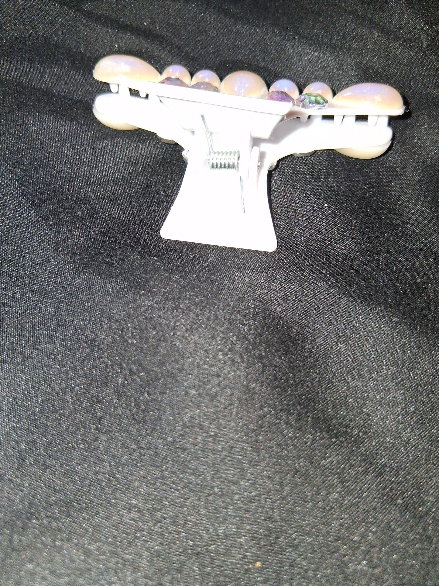 COCOMONEY HAIR CLIP 3INCH CUSTOM 1 OF A KIND PIECE with gemstones