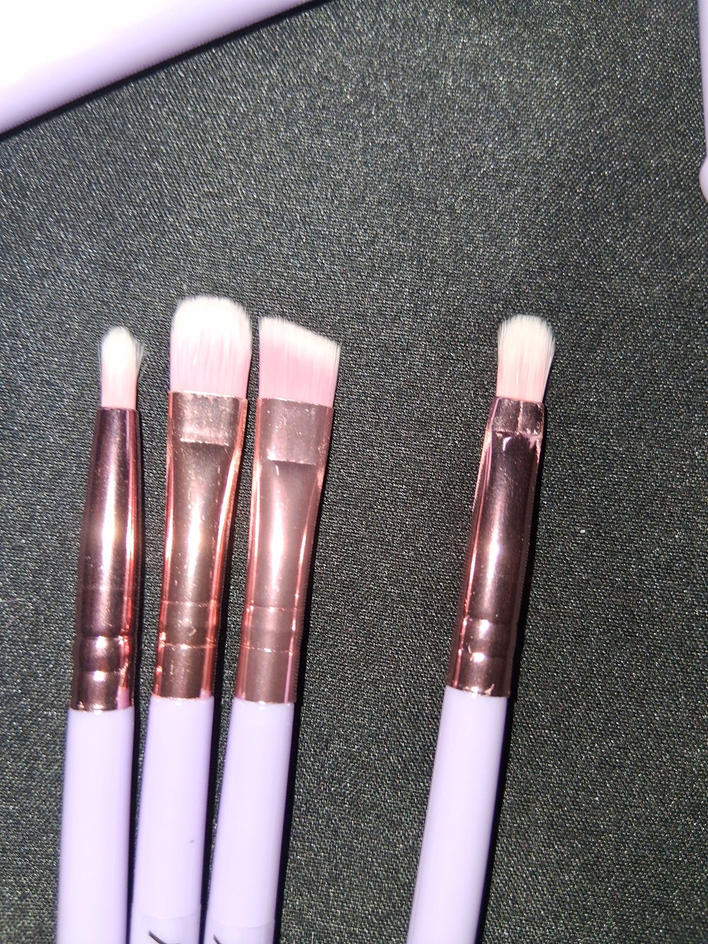 COCOMONEY MAKEUP BRUSH SET 5PC purple minis with free gift π