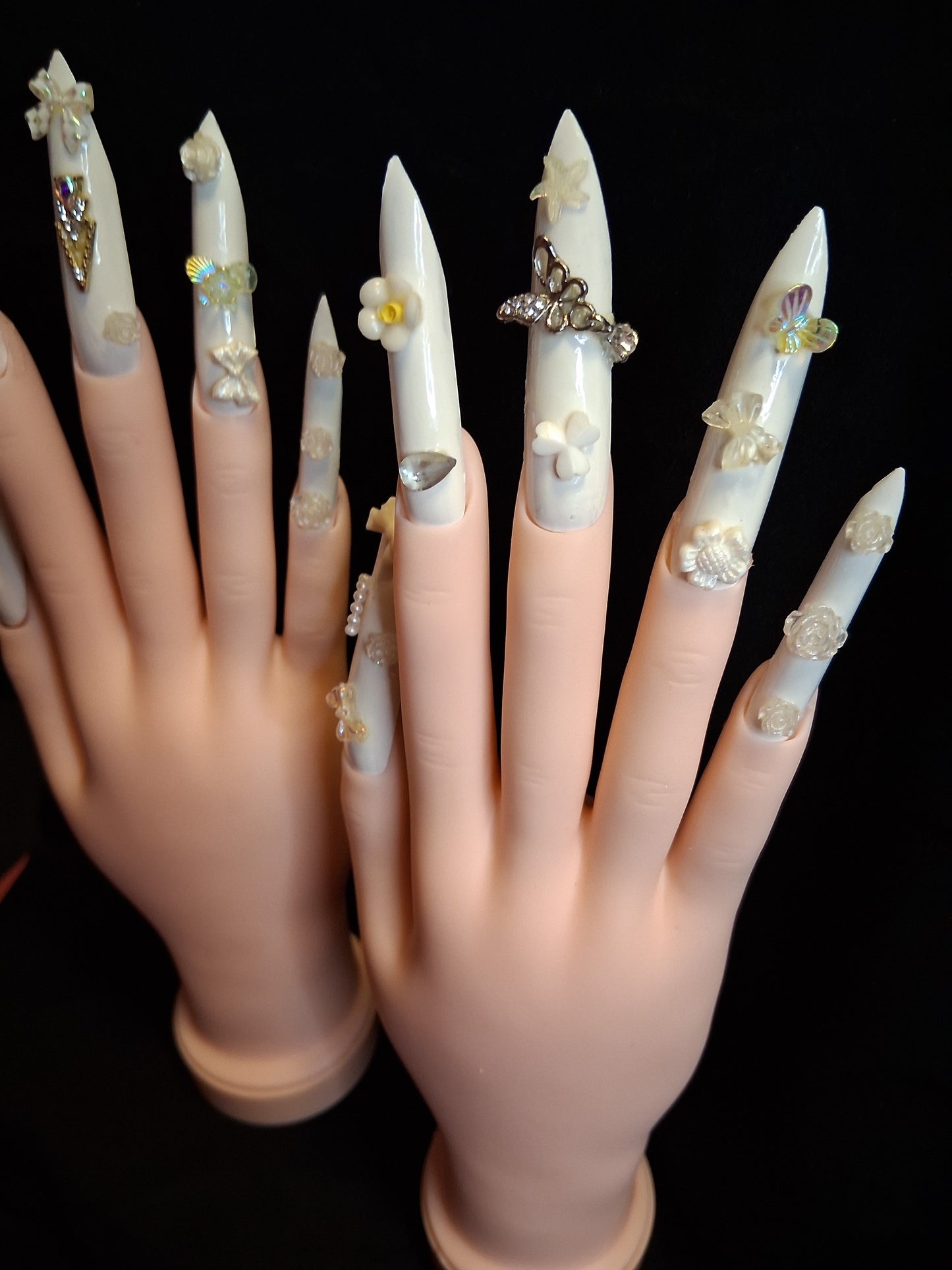 COCOMONEY NAILS CUSTOM 1 OF 1 GLUE ON PRESS ON COMES WITH FREE GIFTS #o81