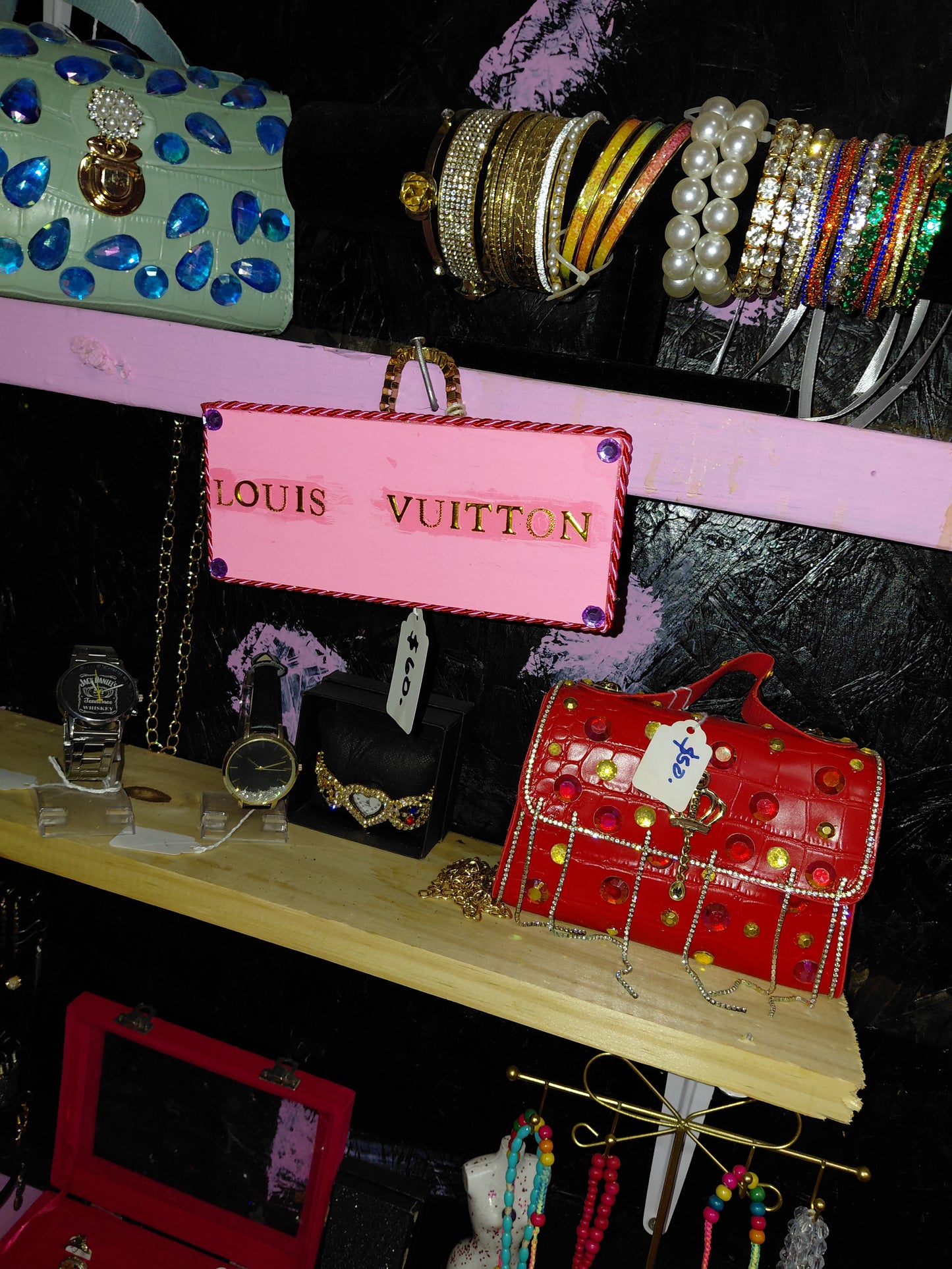 Custom mini Handbag COCOMONEY 1 of 1 only 1 size*7×5in pu