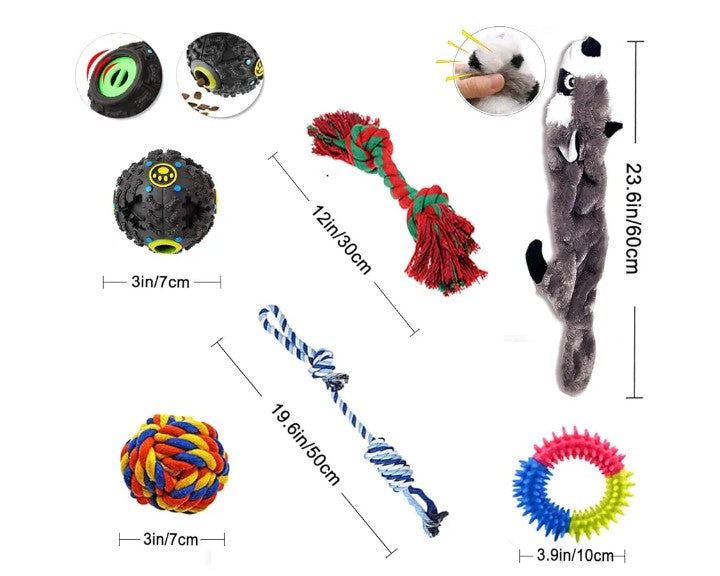 39-Piece Set of Puppy Essentials and Dog Stuff.Includes Dog Leash, Toys, Bowl, Brushes,and More.Perfect Welcome Home Present for Your New Puppies