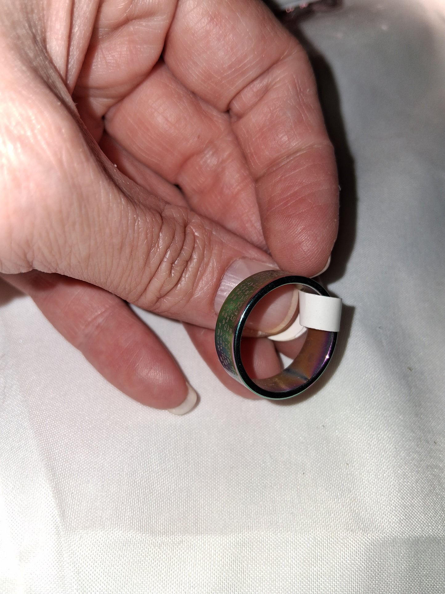 Mens Stainless steel ring COCOMONEY size 9