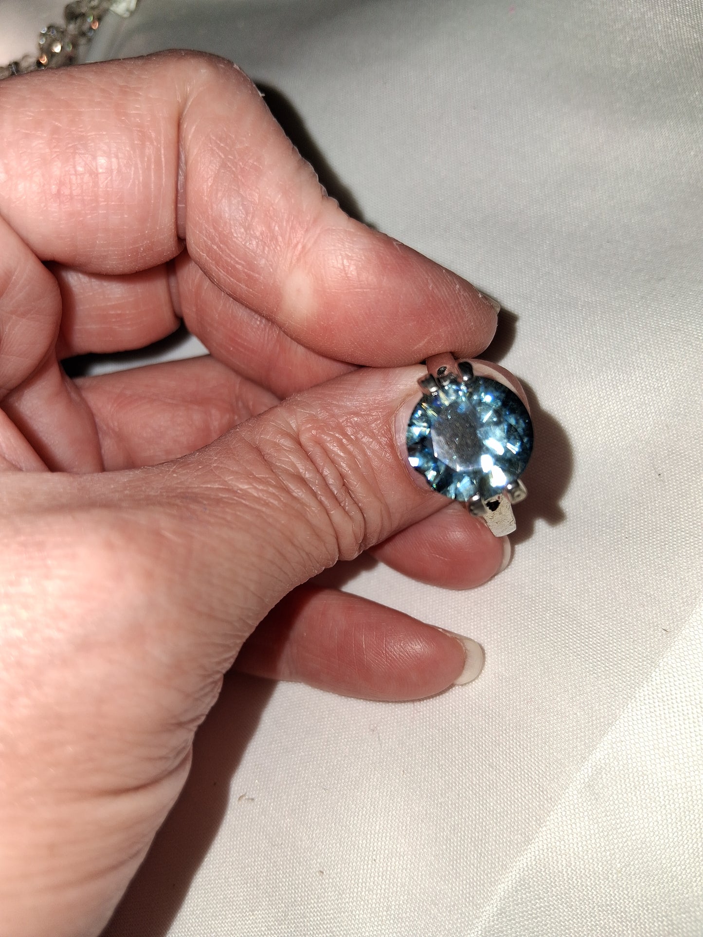 Stainless steel ring size 10