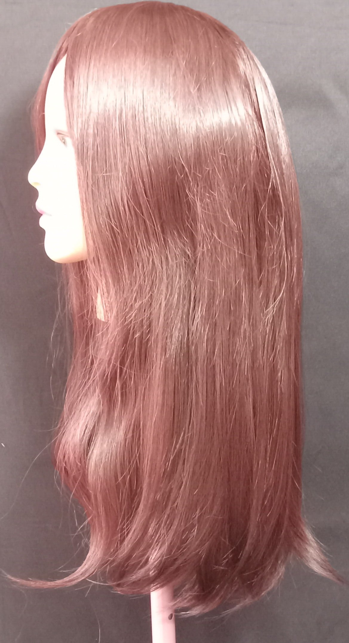 COCOMONEY WIG BROWN LONG STRAIGHT SYNTHETIC