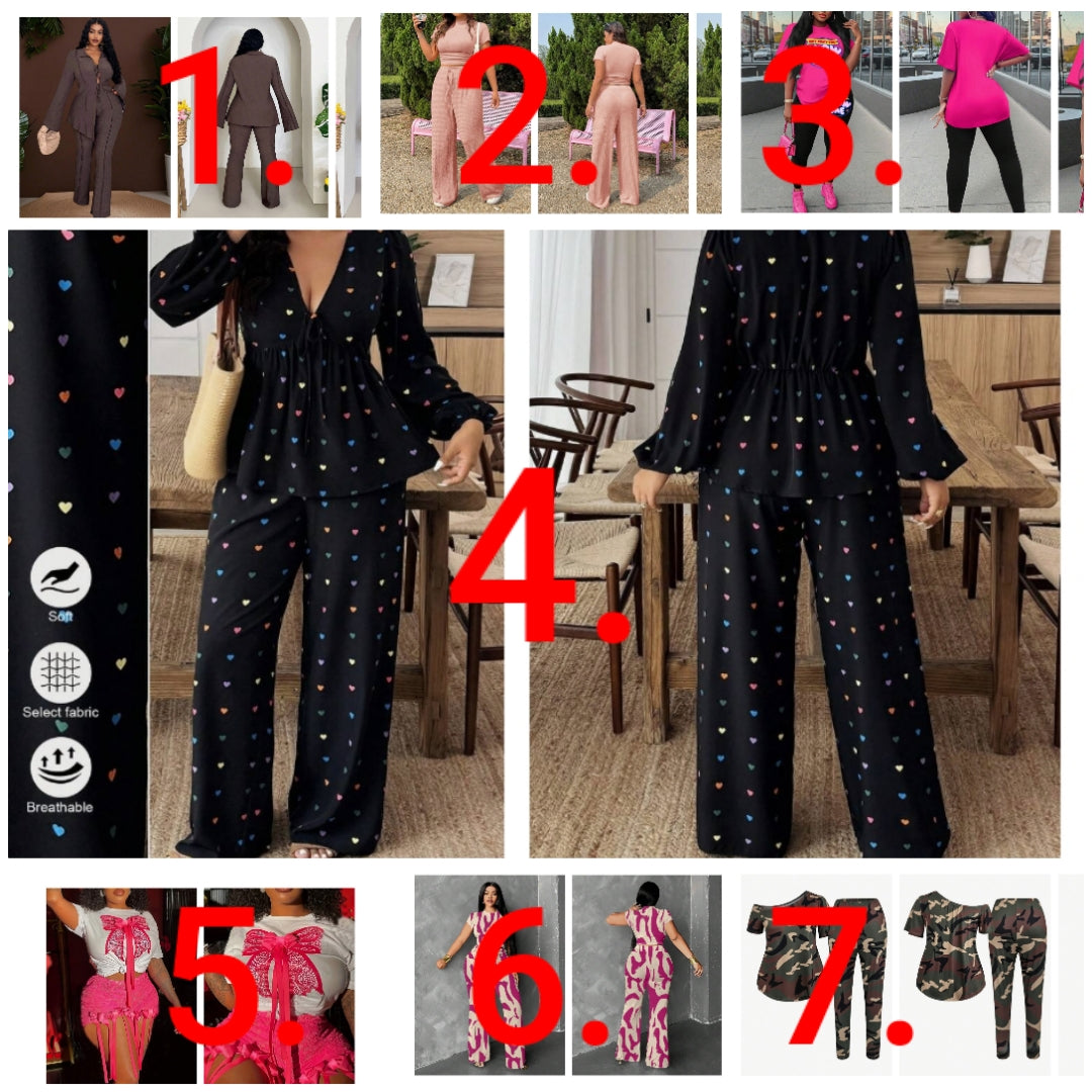 2 piece outfit set