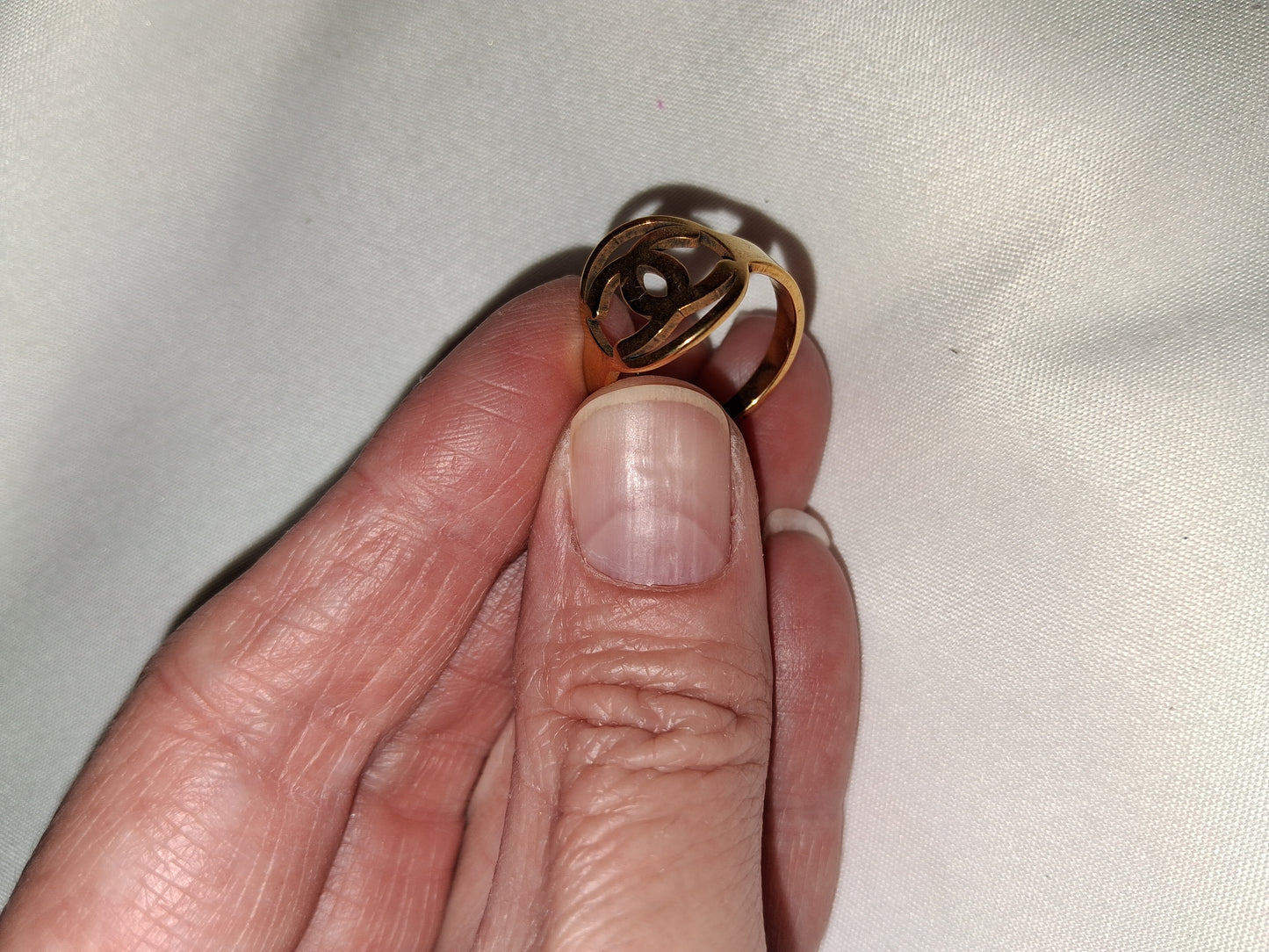 Stainless steel ring size