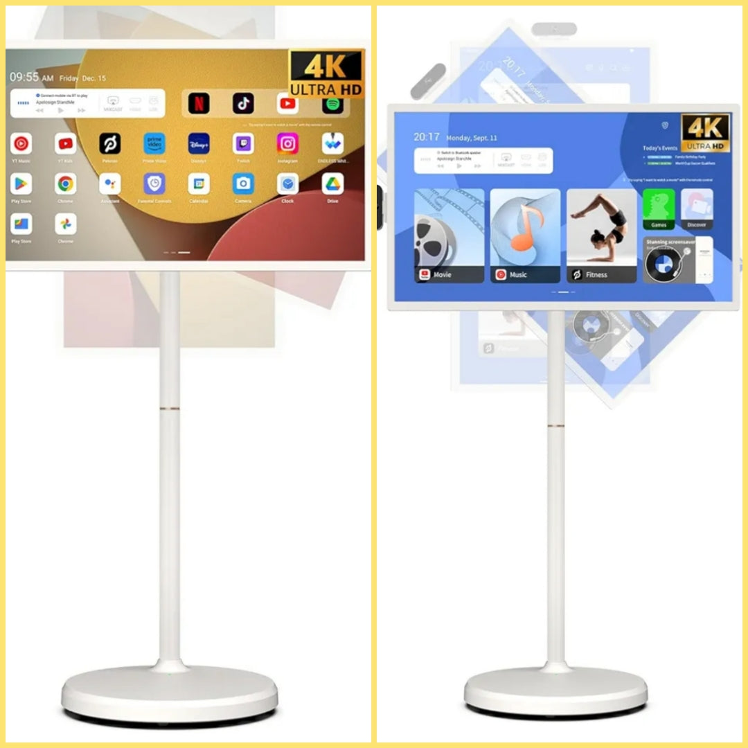 32 inch FHD Smart Portable TV or 32'' UHD 4K Smart Portable TV