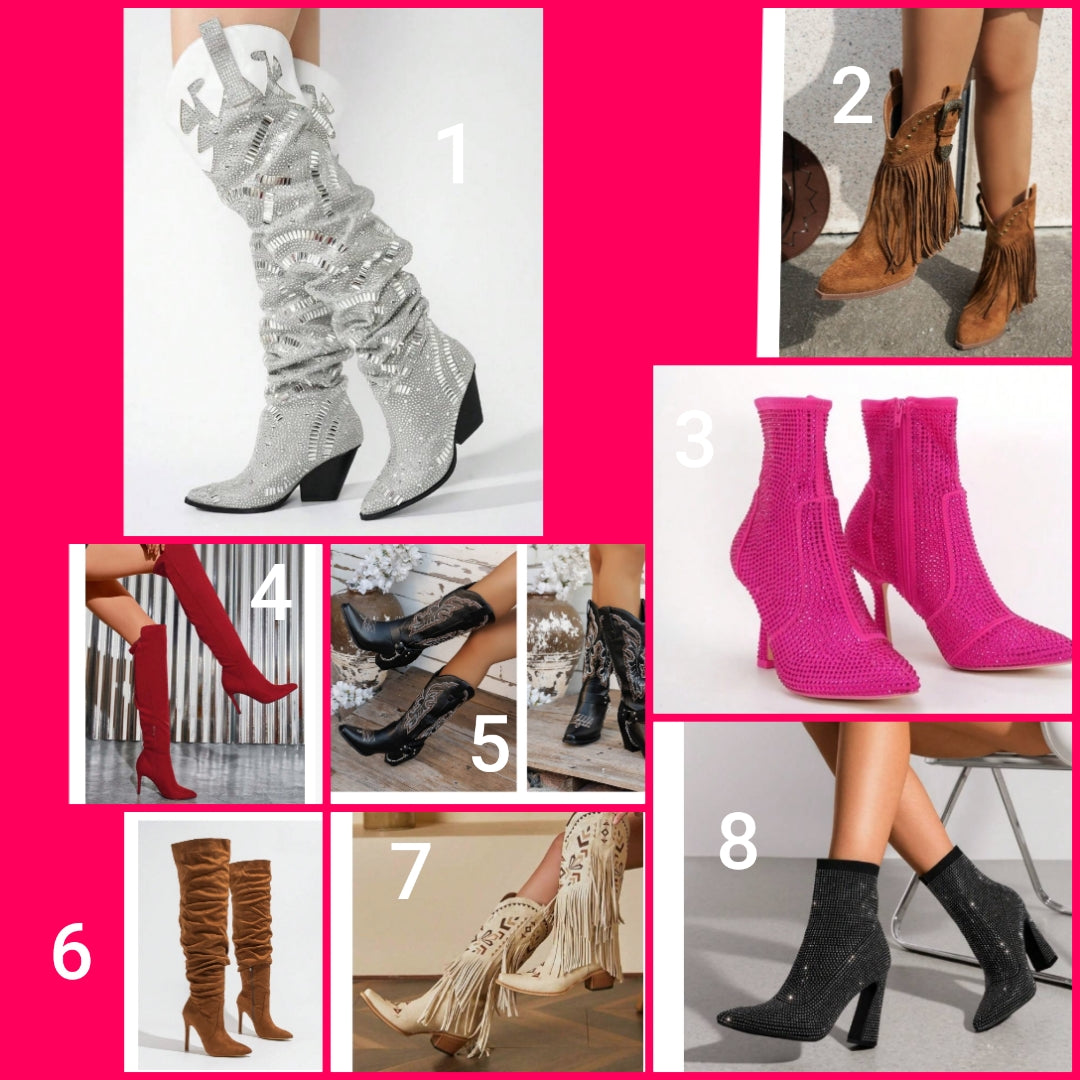 Cute boots 1 pair choose number by boots you want below
