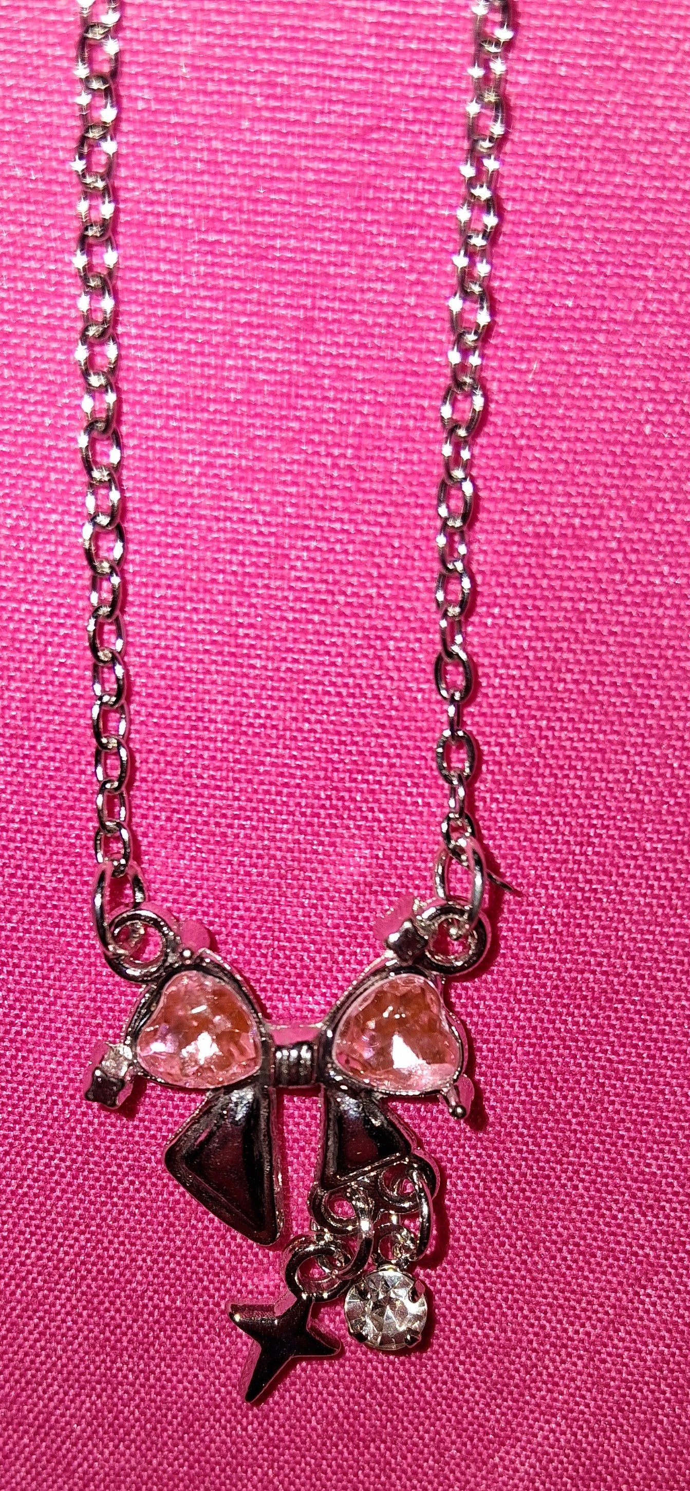 COCOMONEY NECKLACE METAL AND STONES