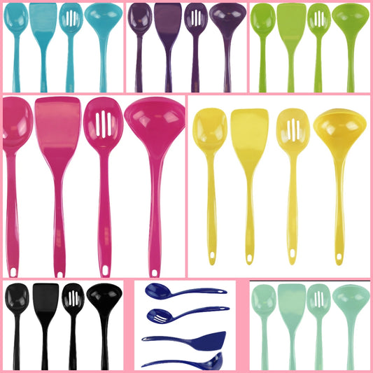 4 Piece Cooking Utensils Set Multiple Colors to choose from