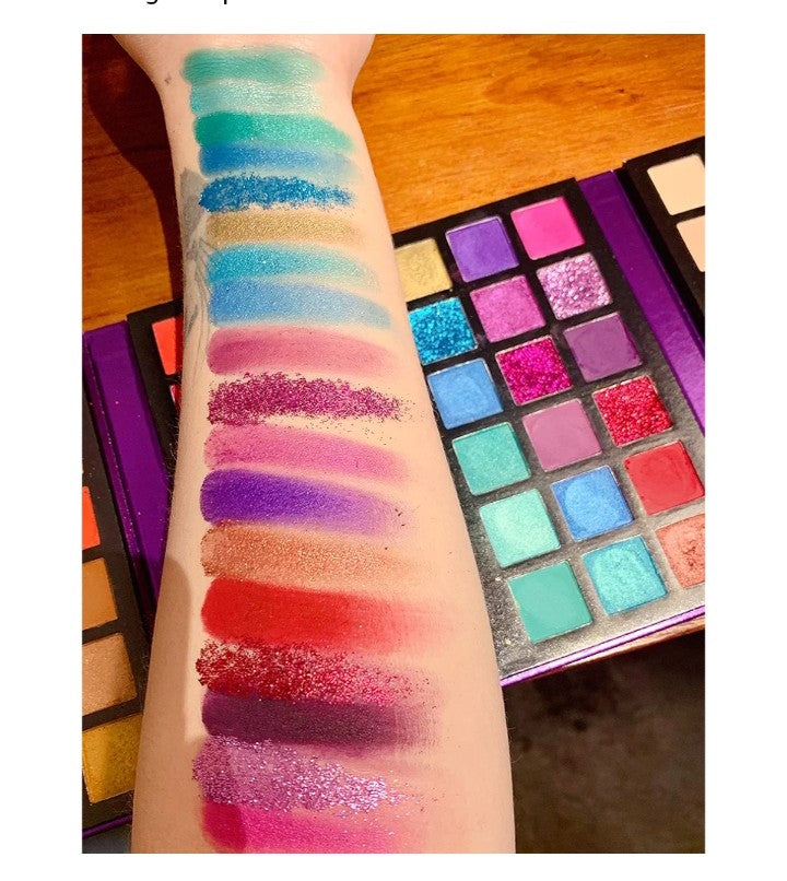 72 Colors Ultra Secret Eyeshadow Palette, 4 in1 Color Board Matte Shimmer Glitter Nude Natural All In One Makeup Palette Blendable Pigmented Make Up Eye Shadow Pallet Gift Kit